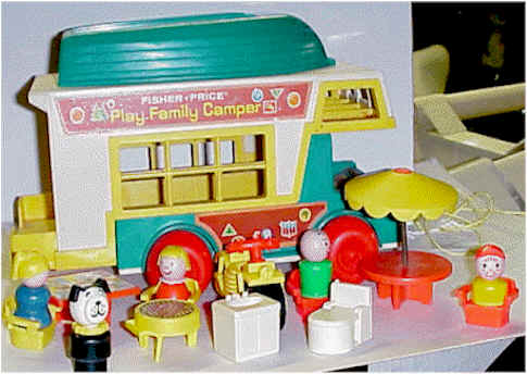 fisher price play family camper