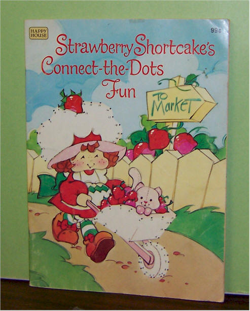 Vintage Strawberry Shortcake Coloring Book: Book Of Mazes (1982)